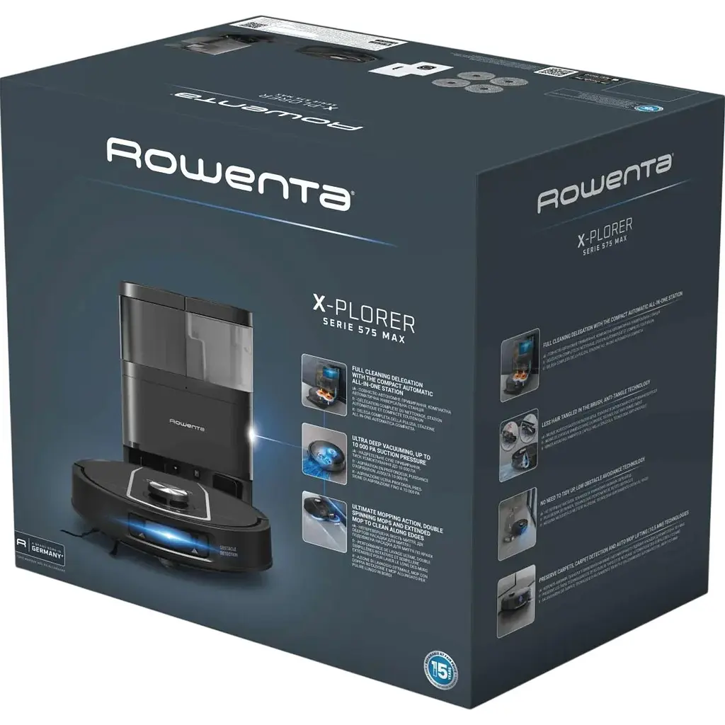 Робот-пилосос Rowenta X-Plorer Serie 575 Max Standard RR95A5E0 [166693] - фото 4