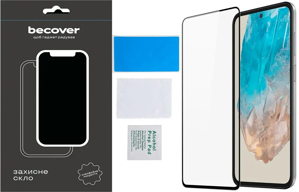 Скло захисне BeCover Samsung Galaxy M35 5G SM-M356 Black (711529) - фото 3