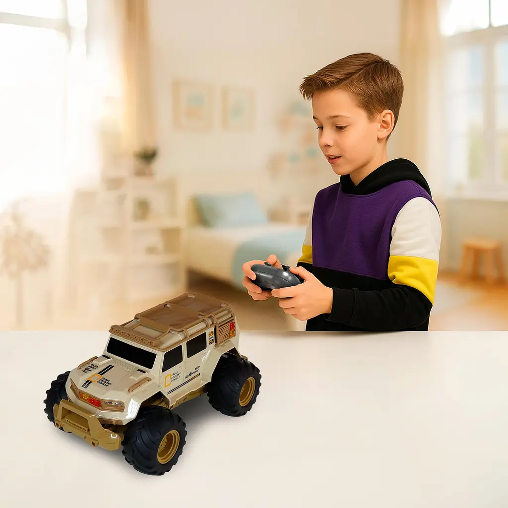 Автомобіль KS DRIVE на р/к – AMPHIBIOUS 4WD (1:14, 2.4 ГГц, акум. 3,7 V, світло, звук) KS Drive SL-8018ARH - фото 2