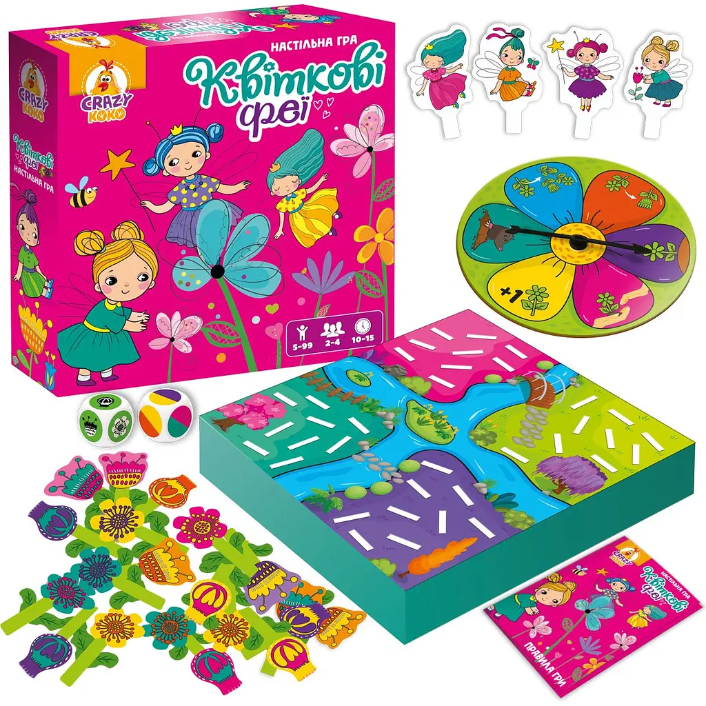Гра настільна Vladi Toys Квіткові феї (VT8055-34) - фото 2