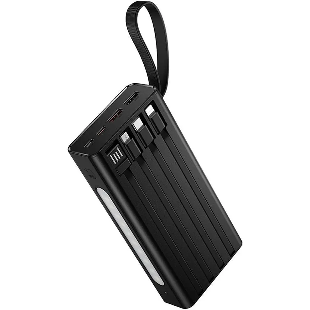 Зовнішній акумулятор Hoco J155 Shine 20000mAh 22.5W Black [142577] - фото 4