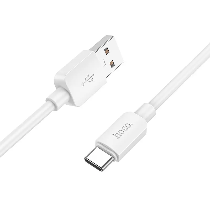 Кабель HOCO X96 Hyper 27W charging data cable Type-C білий
