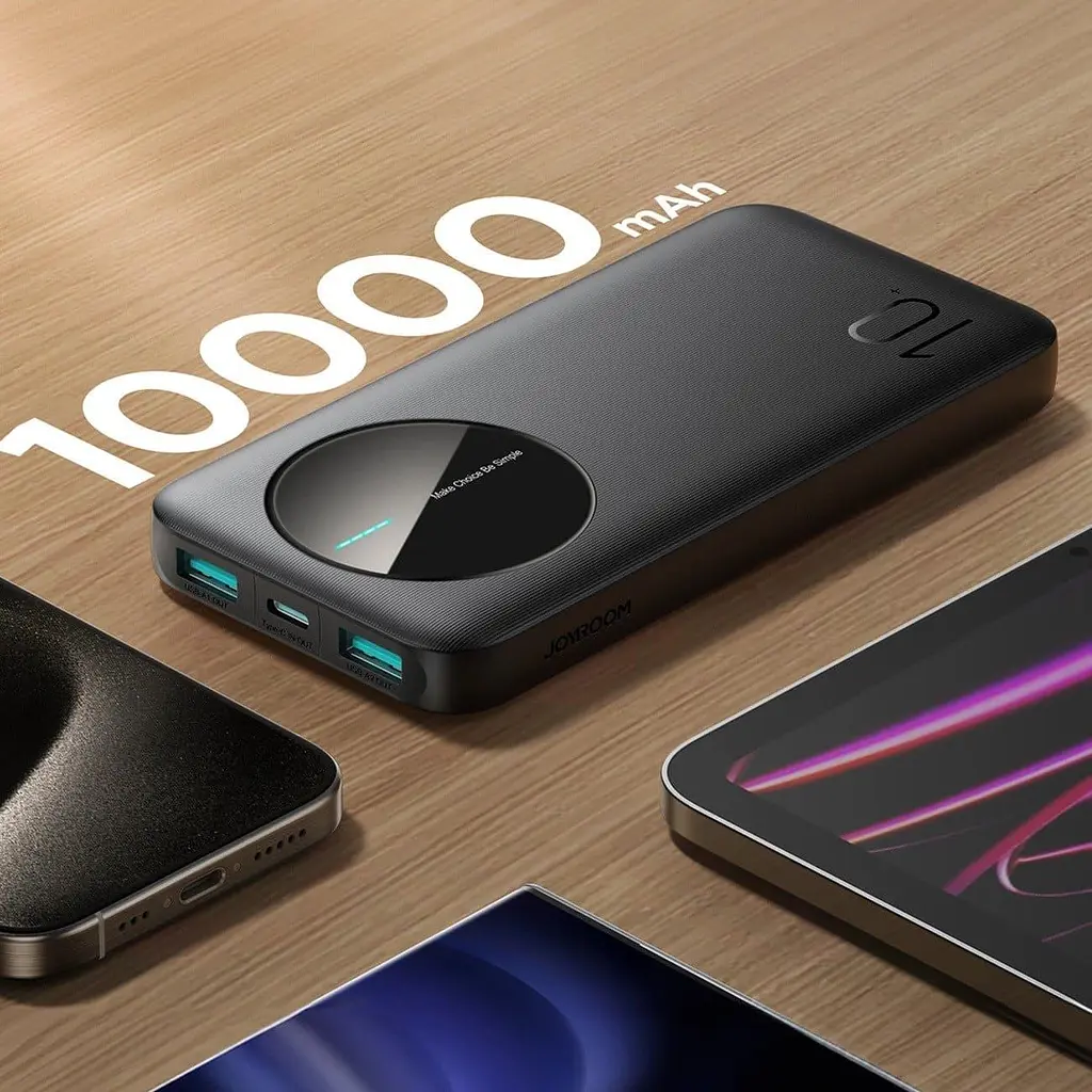Павербанк Joyroom Black 10 000 mAh / 12 Вт (6956116713256) - фото 8