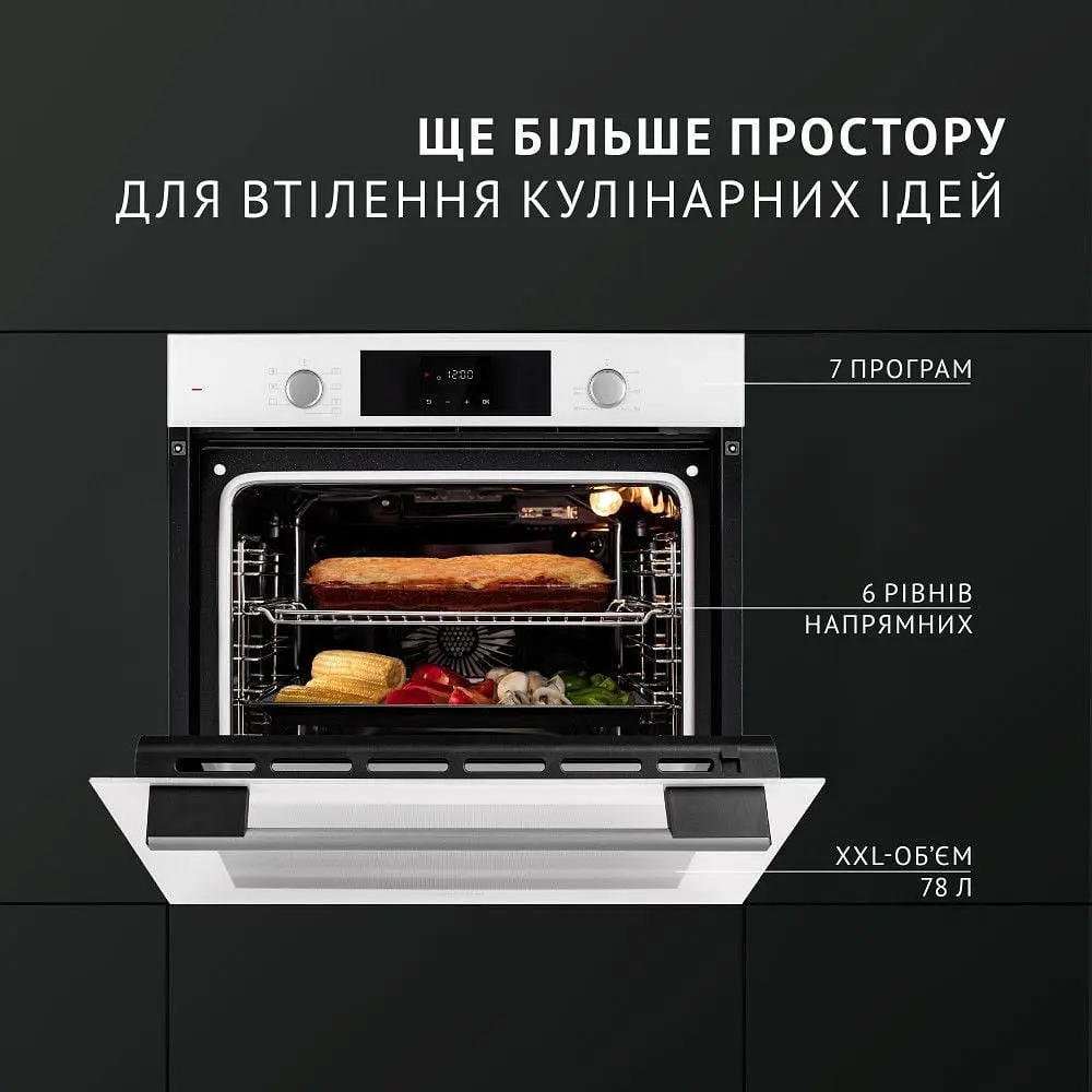 Духова шафа Perfelli Perla 6D7 Bianco - фото 2