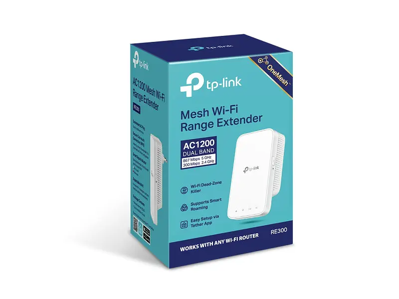 Підсилювач сигналу Wi-Fi TP-LINK RE300 Mesh - фото 3