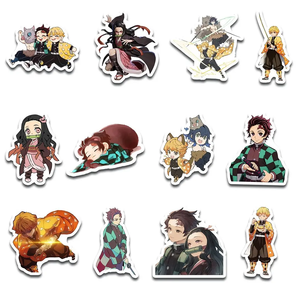 Стікерпак GeekLand Demon Slayer 45 штук (SP GL SD 02) - фото 4