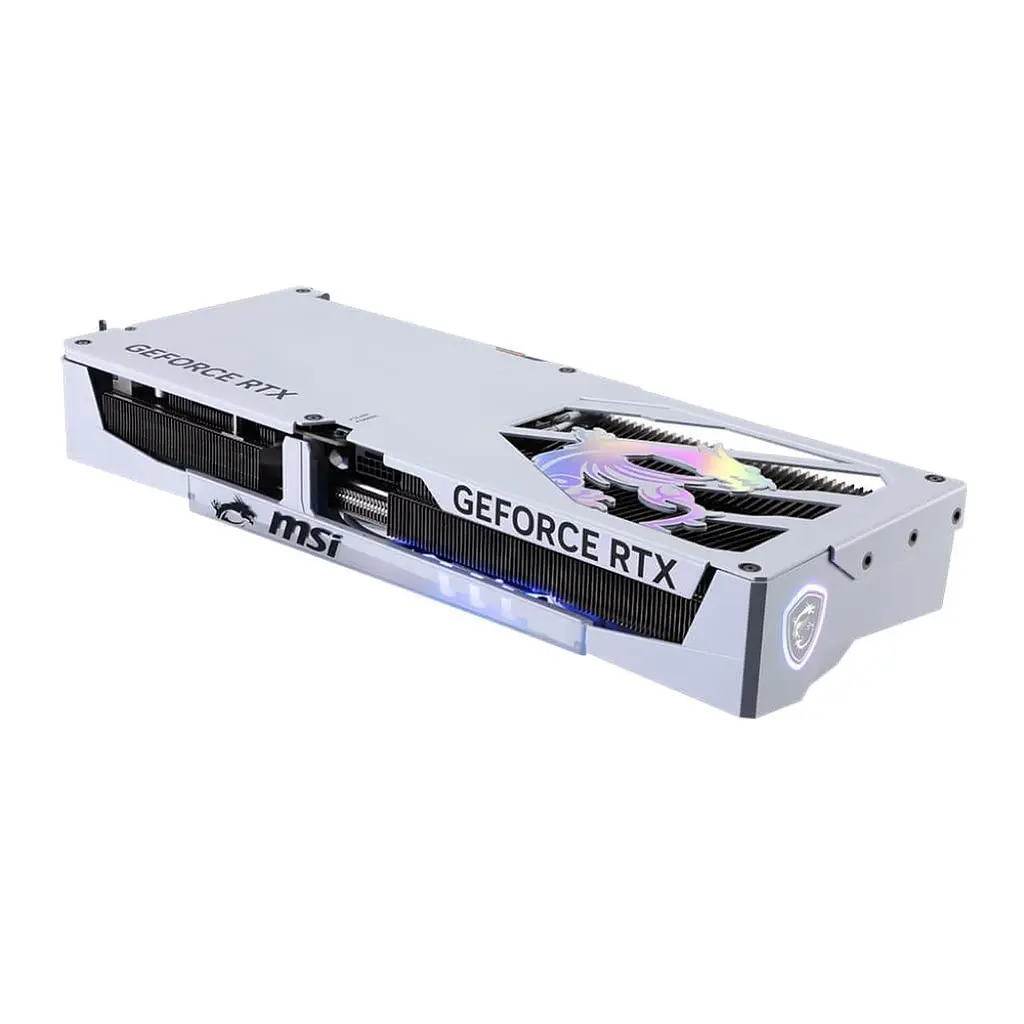 Відеокарта MSI RTX 5080 16G GAMING TRIO OC WHITE (RTX 5080 16G GAMING TRIO OC WHITE) (GDDR7, 256 bit, PCI-E v5.0 x16) - фото 2