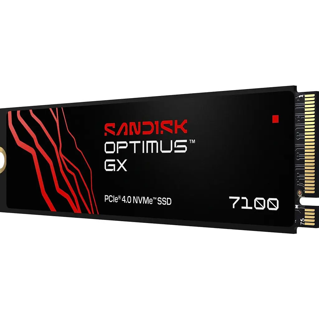 Накопитель SSD Sandisk m.2 NVMe 500GB GX 7100 PCI-E 4.0 (SDSP71500GAN-000E0) - фото 2