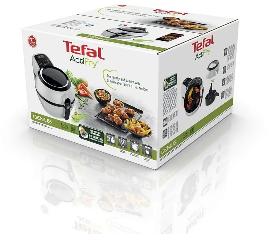 Мультипіч Tefal ActiFry Genius 1350 Вт біла (FZ760030) - фото 4