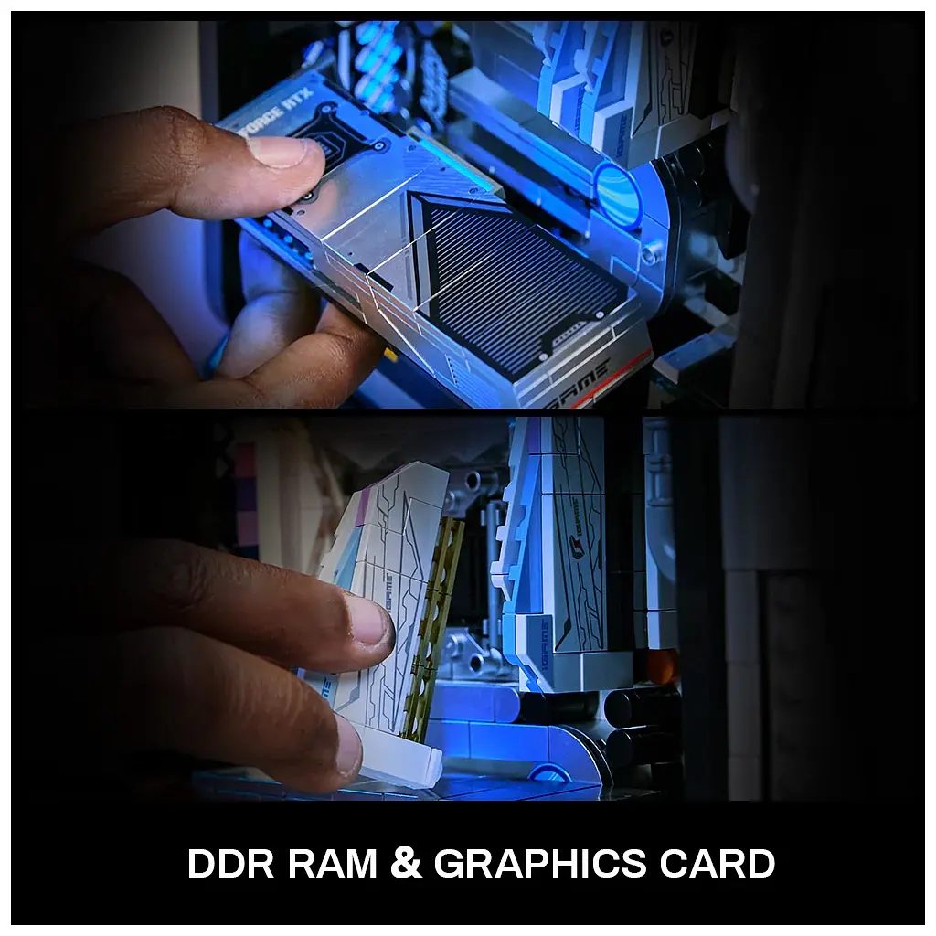 Конструктор Pantasy Original - X IGAME Gaming Desktop (85004) - фото 6