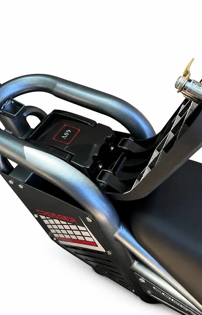 Електровелосипед Crosser E-CODE PRO PLUS 60V 2000W 26Ah Lithium, гідравлічні гальма, 7 швидкостей, 2026 - фото 9
