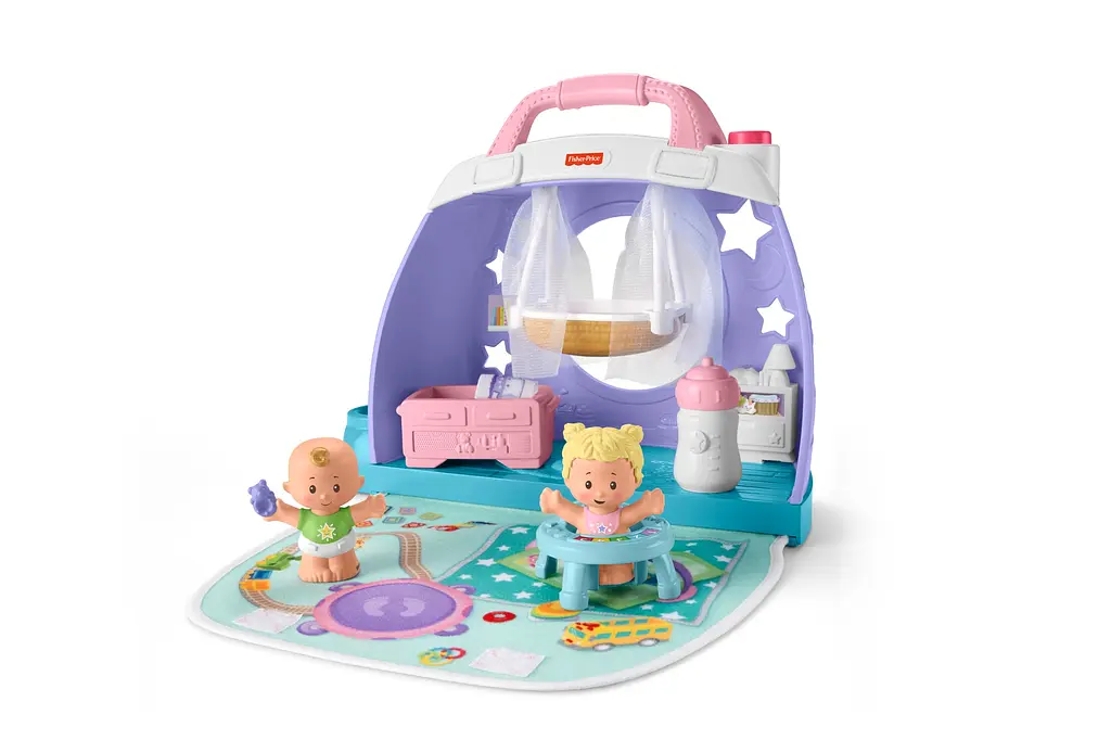 Ігровий набір Fisher-Price Дитяча кімната Little People (GKP70) - фото 2