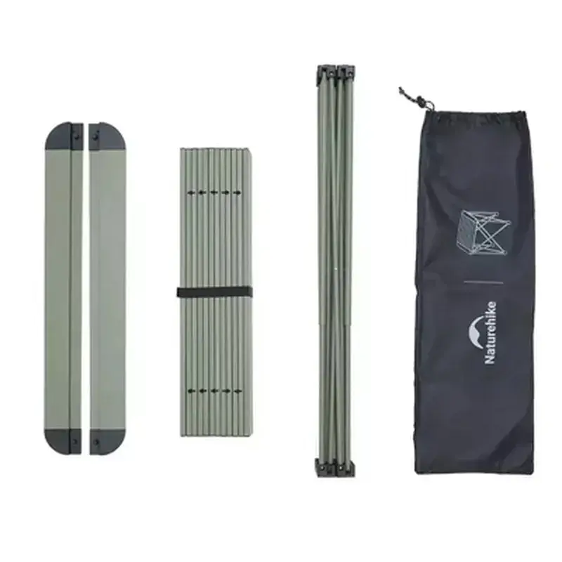 Туристичний стіл Naturehike CNK2450JJ013, M, алюміній, сірий (6976507663267) - фото 3
