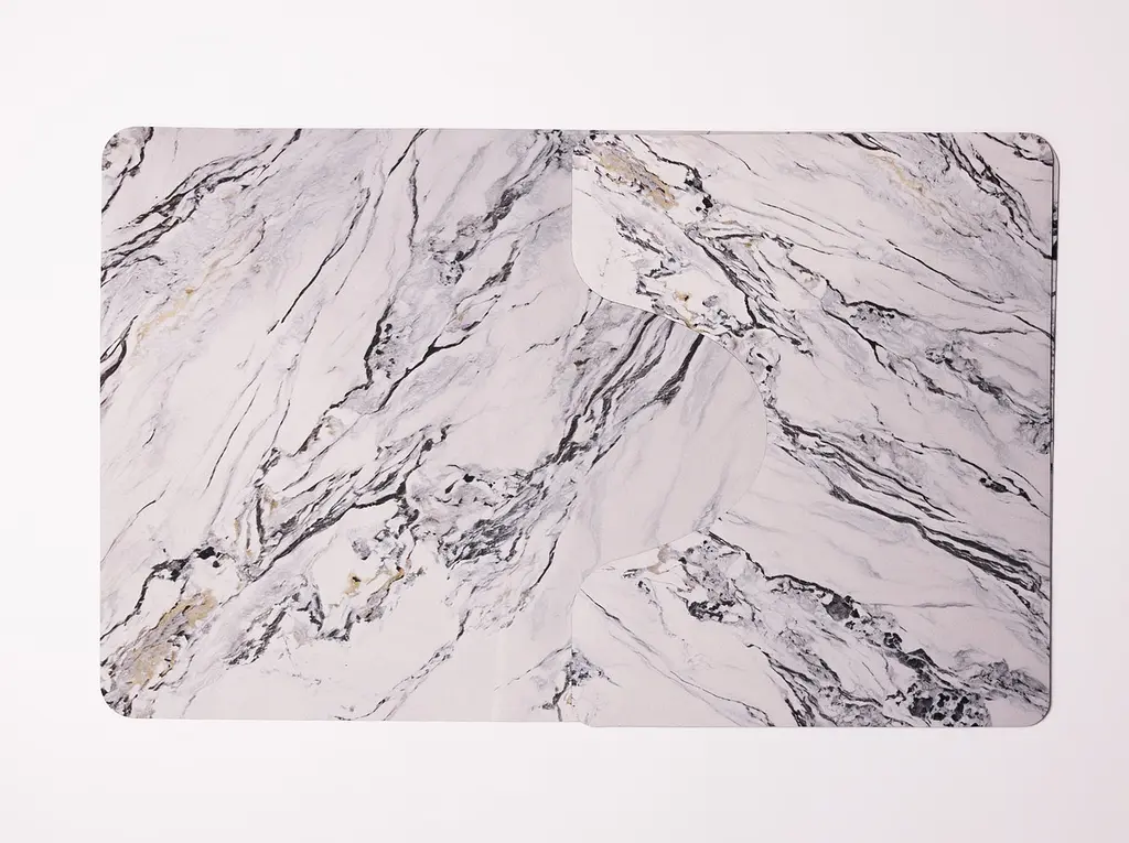 Набір килимків для ванної та туалету White Marble 50*80/40*50 см Yiwu HP-42-181 - фото 6