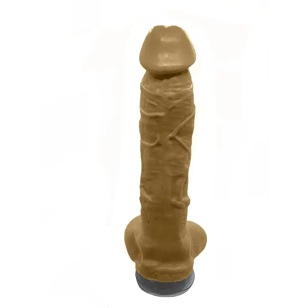 Крафтове мило-член із присоскою Чистий Кайф Brown Size XL, натуральне - фото 2