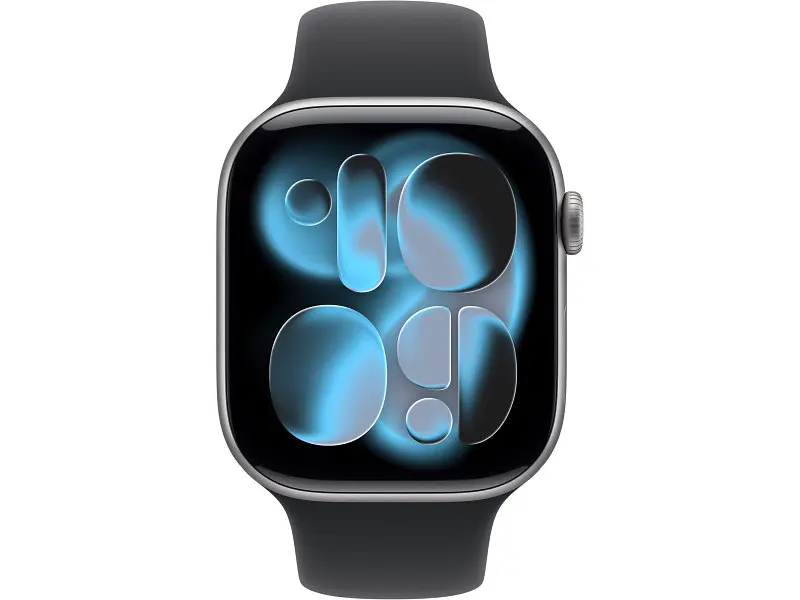 Смарт-годинник Apple Watch Series 11 GPS 46mm Space Grey Alu. Case w. Black S. Band - M/L (MEV44) - фото 2