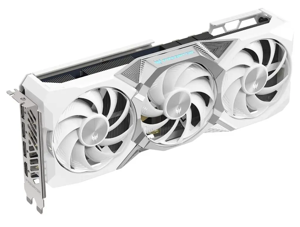 Видеокарта Acer AMD Radeon RX 9070 XT 16GB PREDATOR BIFROST OC WHITE (DP.Z4FWW.P02) (GDDR6, 256 bit, PCI-E v5.0 x16) - фото 2