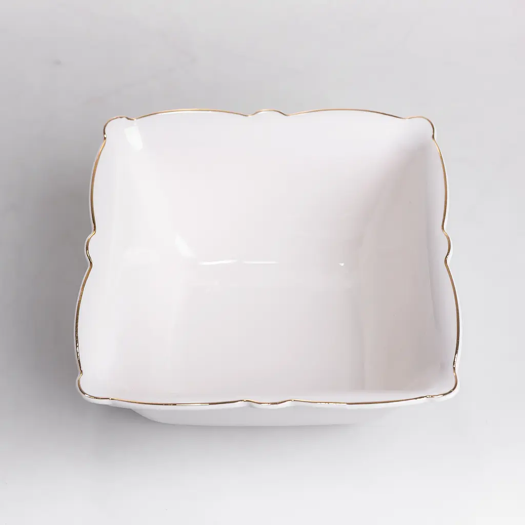 Салатниця порцелянова Pearl 15*15 см Yiwu HP-HK-C36 - фото 3