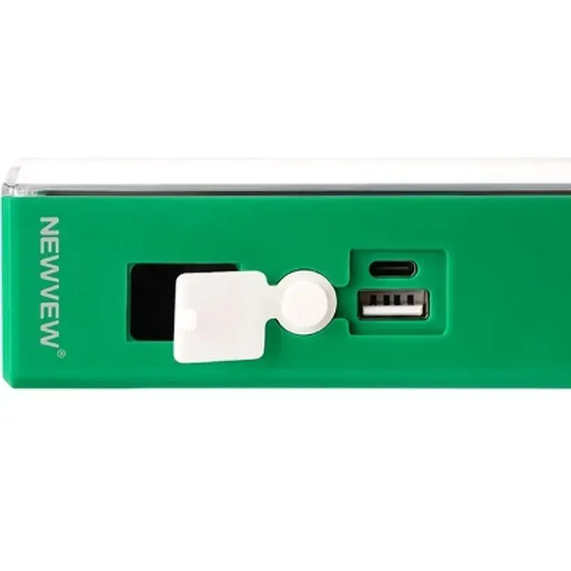 Кемпінговий ліхтар NEWVEW NV-E967T із сонячною панеллю, 4000mAh, Green (NWVW-NV-E967T-GN) - фото 2