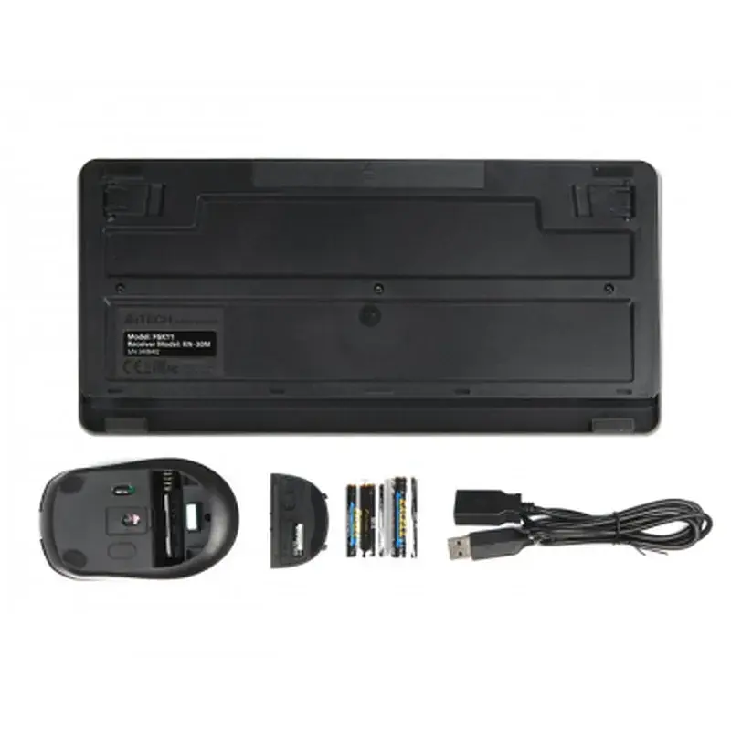Комплект A4Tech FG1112 Wireless Black (4711421959339) - фото 6