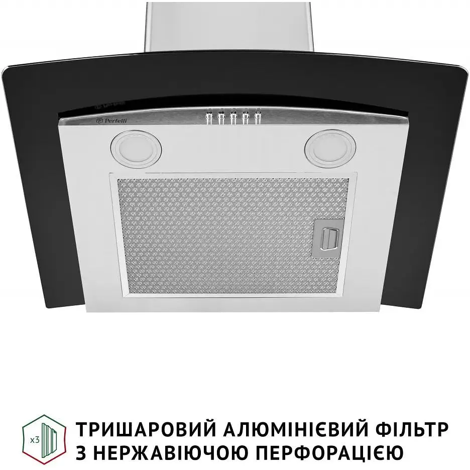 Витяжка Perfelli Grassi 6HMX Inox - фото 6