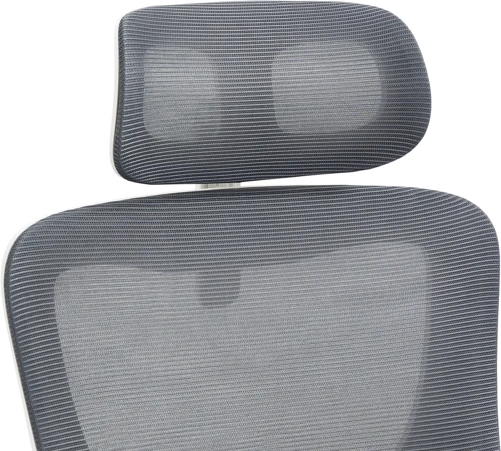 Офісне крісло GT Racer X-5728, біло-сіре (X-5728 White/Gray) - фото 2