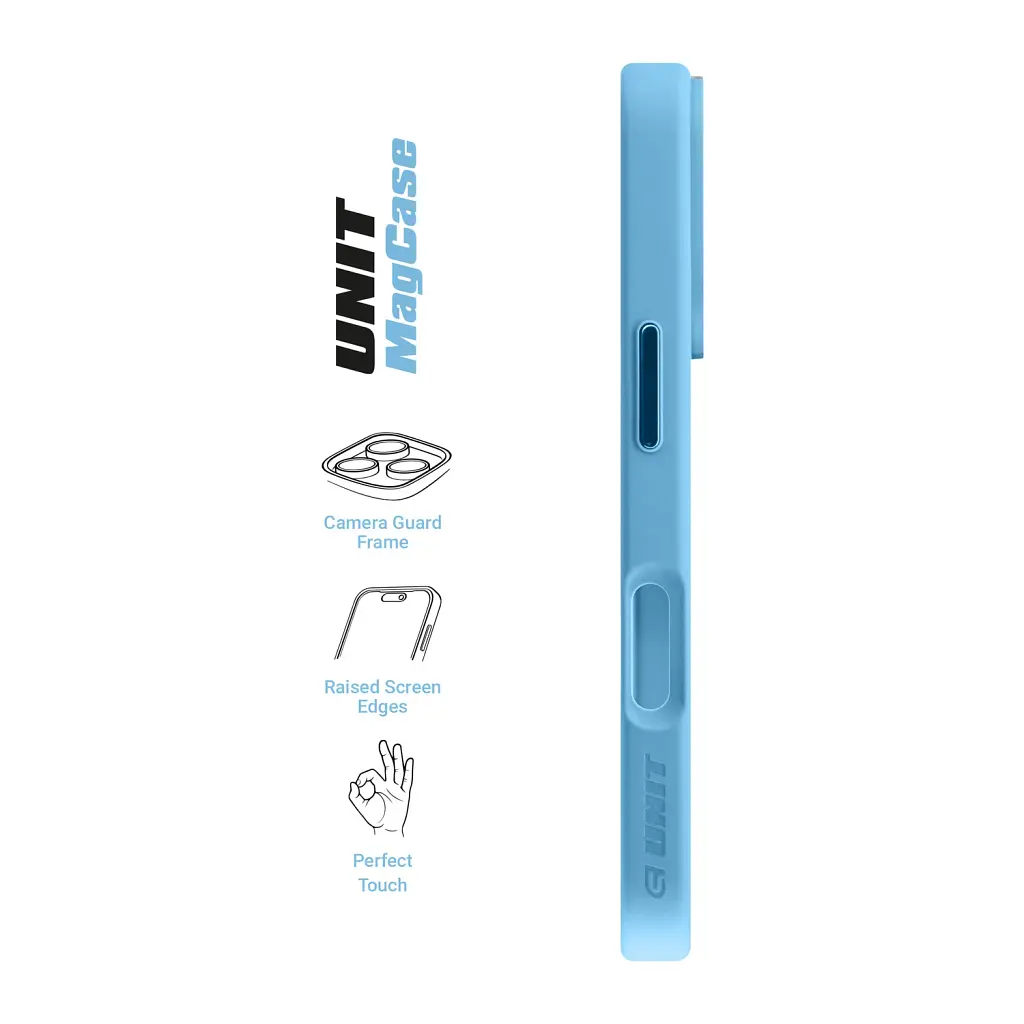 Чехол ArmorStandart Unit MagSafe для Apple iPhone 16 Pro Sky Blue - фото 3