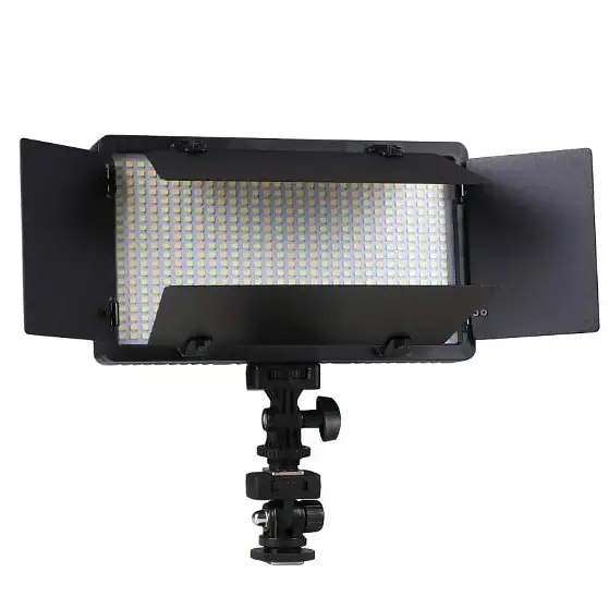 LED лампа 29 см E600 Квадратна чорний - фото 2
