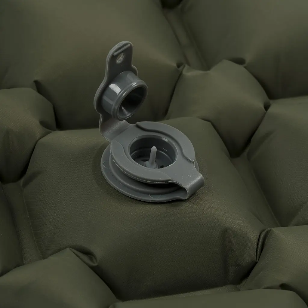 Килимок надувний Highlander Nap-Pak Inflatable Sleeping Mat PrimaLoft 5 cm Olive (AIR072-OG) - фото 6