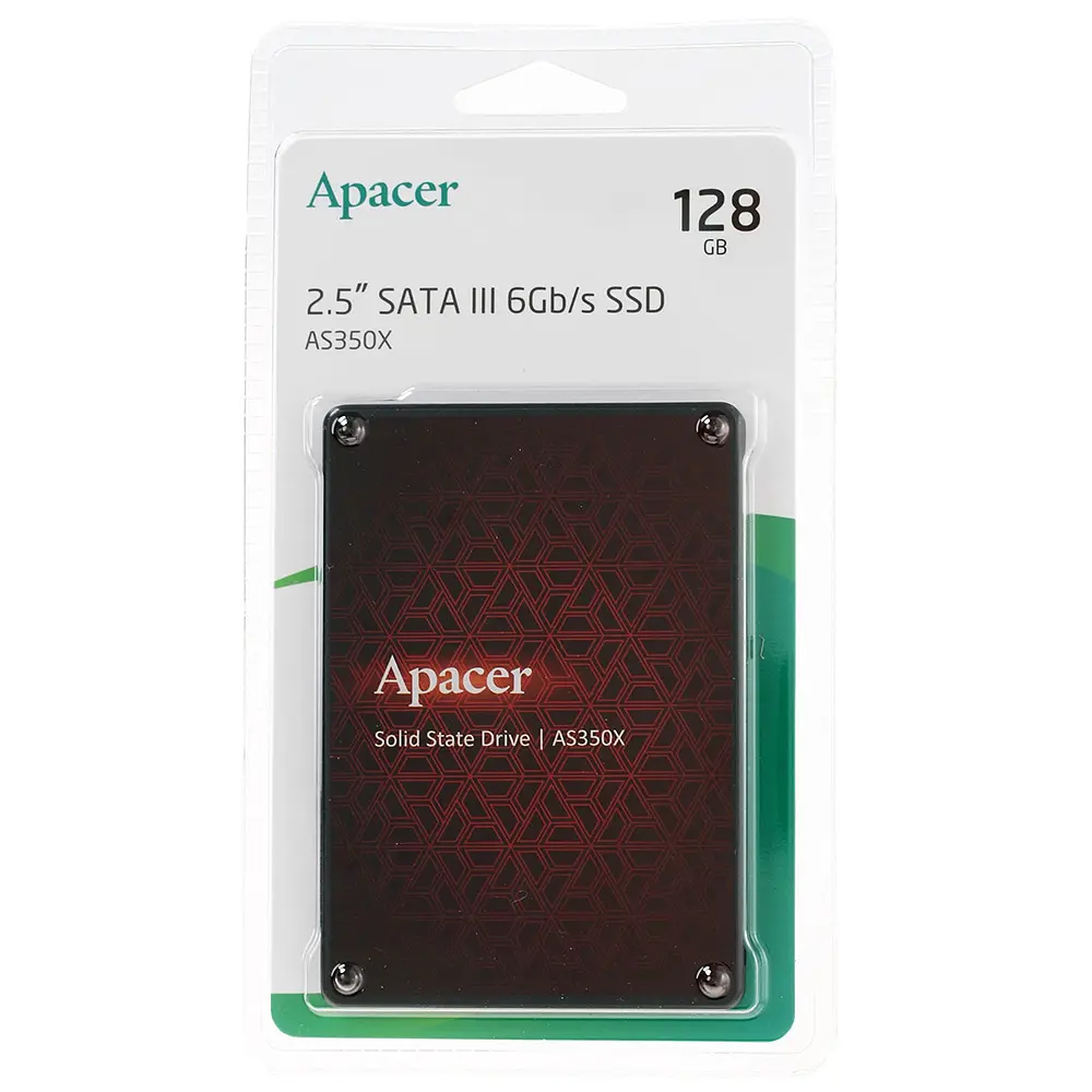 Накопичувач SSD Apacer AS350X 128GB 2.5" 7mm SATAIII 3D NAND (AP128GAS350XR-1) - фото 2