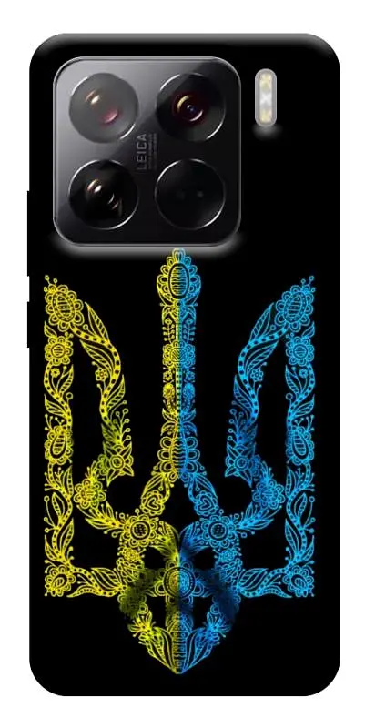Чохол Demsky Жовтоблакитний герб для Xiaomi 15 Pro