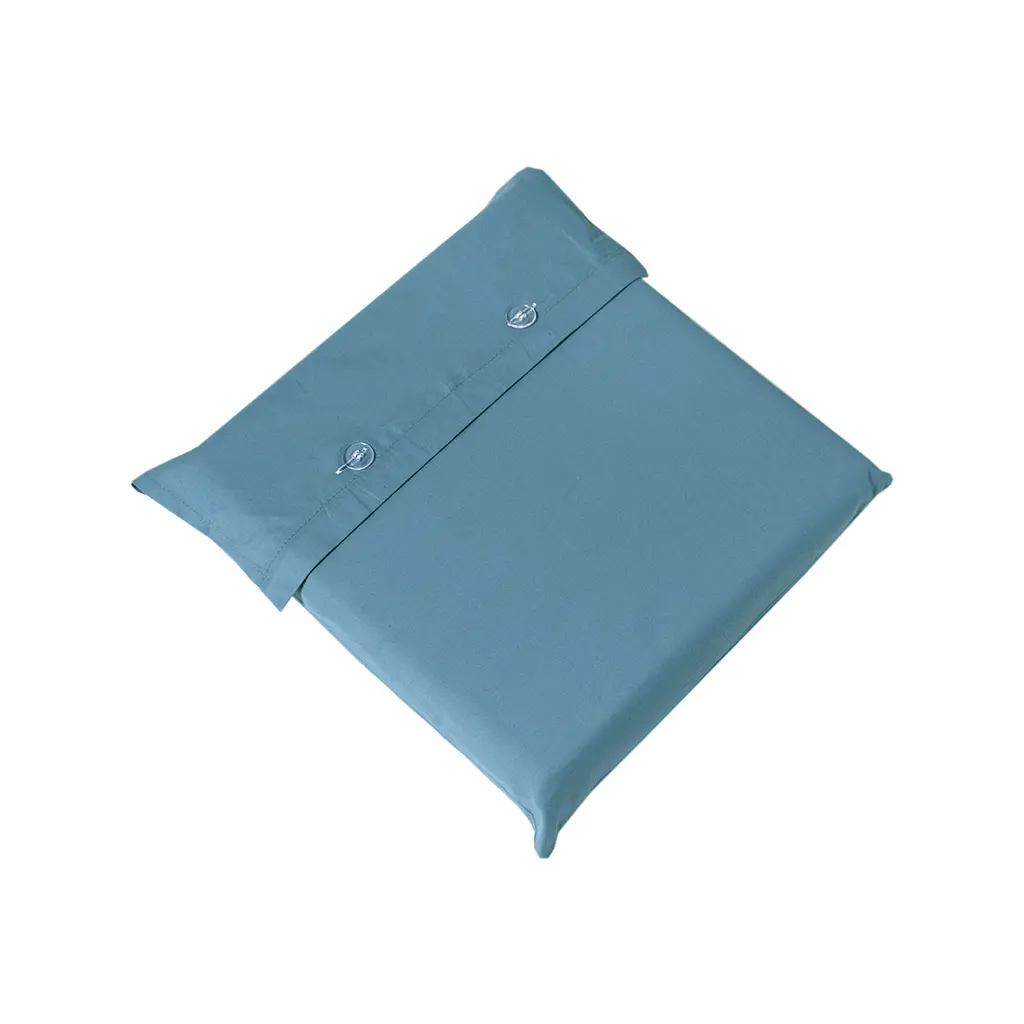 Постельное белье сатин Lotus Home - Dakota Modern синий евро - фото 2