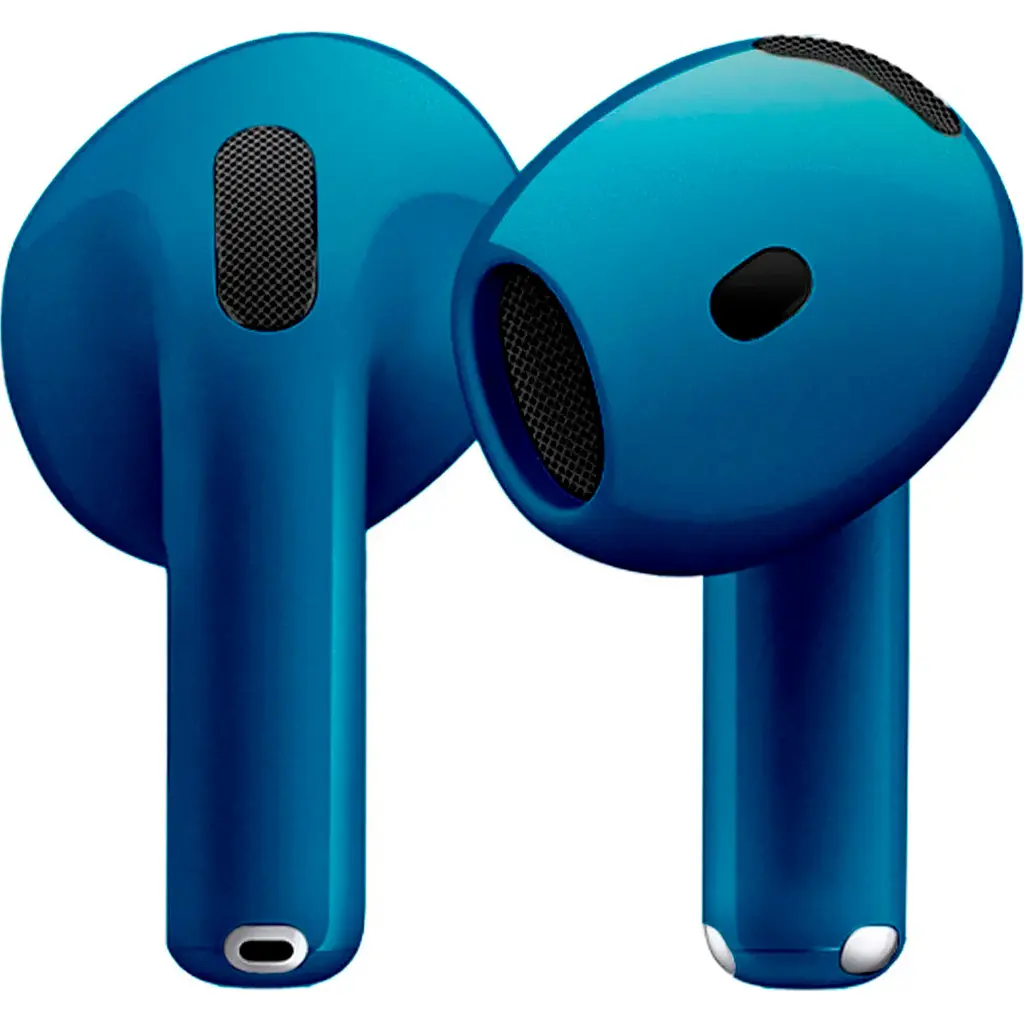 Наушники Apple AirPods 4 ANC Metallik Blue Gloss (MXP93) [119252] - фото 2