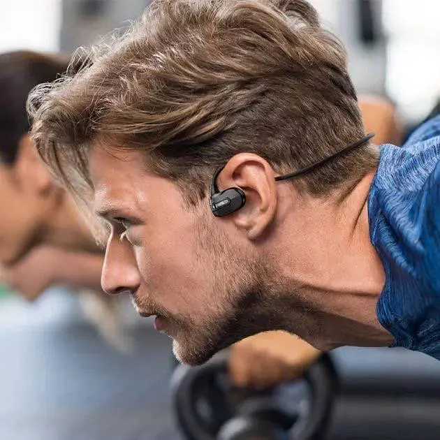 Наушники беспроводные Hoco ES63 Graceful Air conduction Bluetooth спорт гарнитура - фото 2