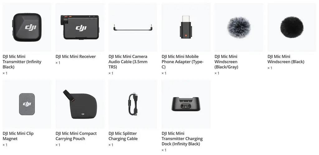 Петличний мікрофон DJI Mic Mini 1RX 1TX - фото 10