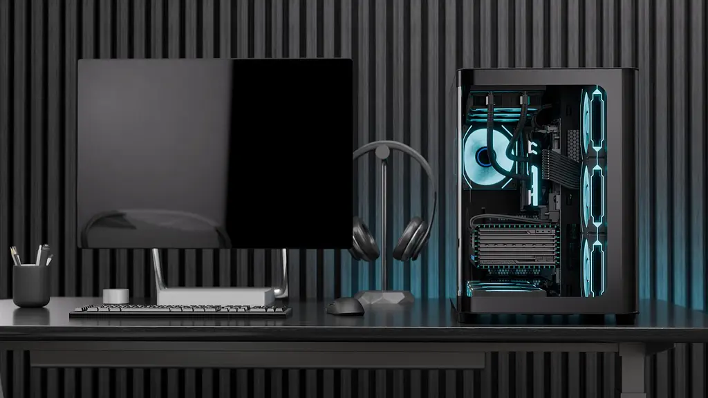 Корпус AeroCool P500C-G-BK-v1 (ACCM-PN01043.11) Black без БЖ - фото 2