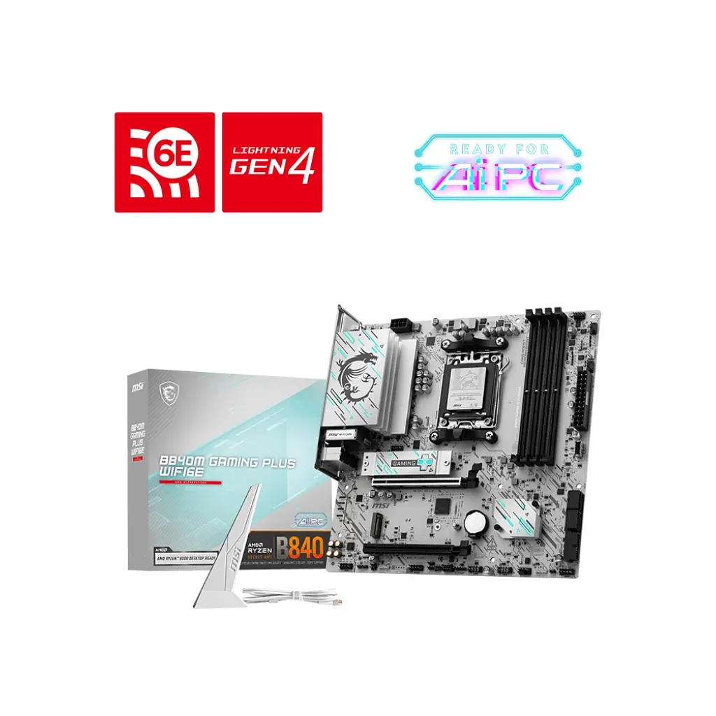 Материнська плата MSI B840M GAMING PLUS WIFI6E - фото 7