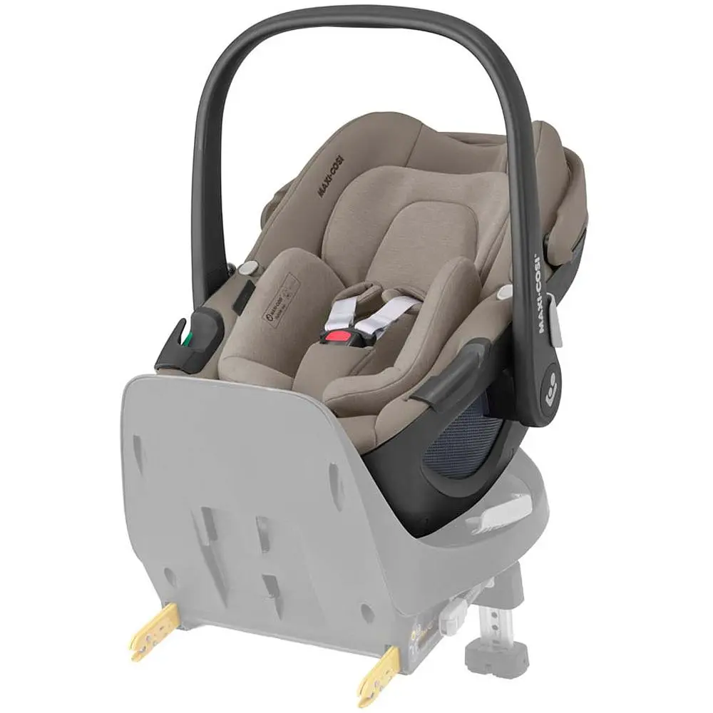 Автокресло Maxi-Cosi Pebble 360 Luxe Twillic Truffle, светло-коричневое (8044470300) - фото 5