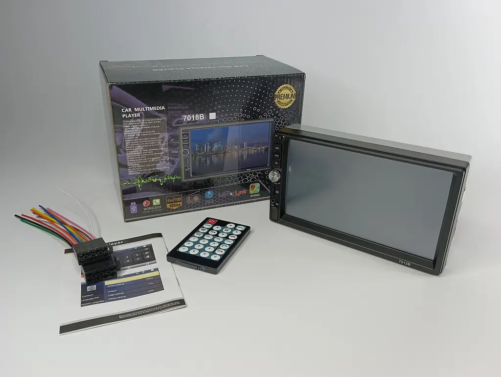 Универсальная магнитола 7 7709-A Android 12 2/32GB с поддержкой CarPlay (43200-7709-A_2394) - фото 3