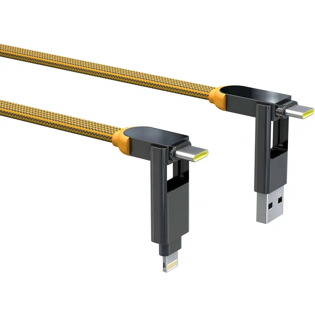 Кабель Rolling Square inCharge XL 2 м жовтий (XLM03R) - фото 2