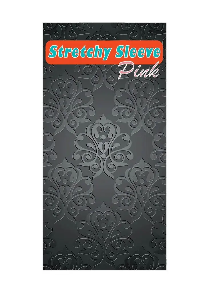 Насадка на член Boss Series Stretchy Sleeve 7 см рожева - фото 2