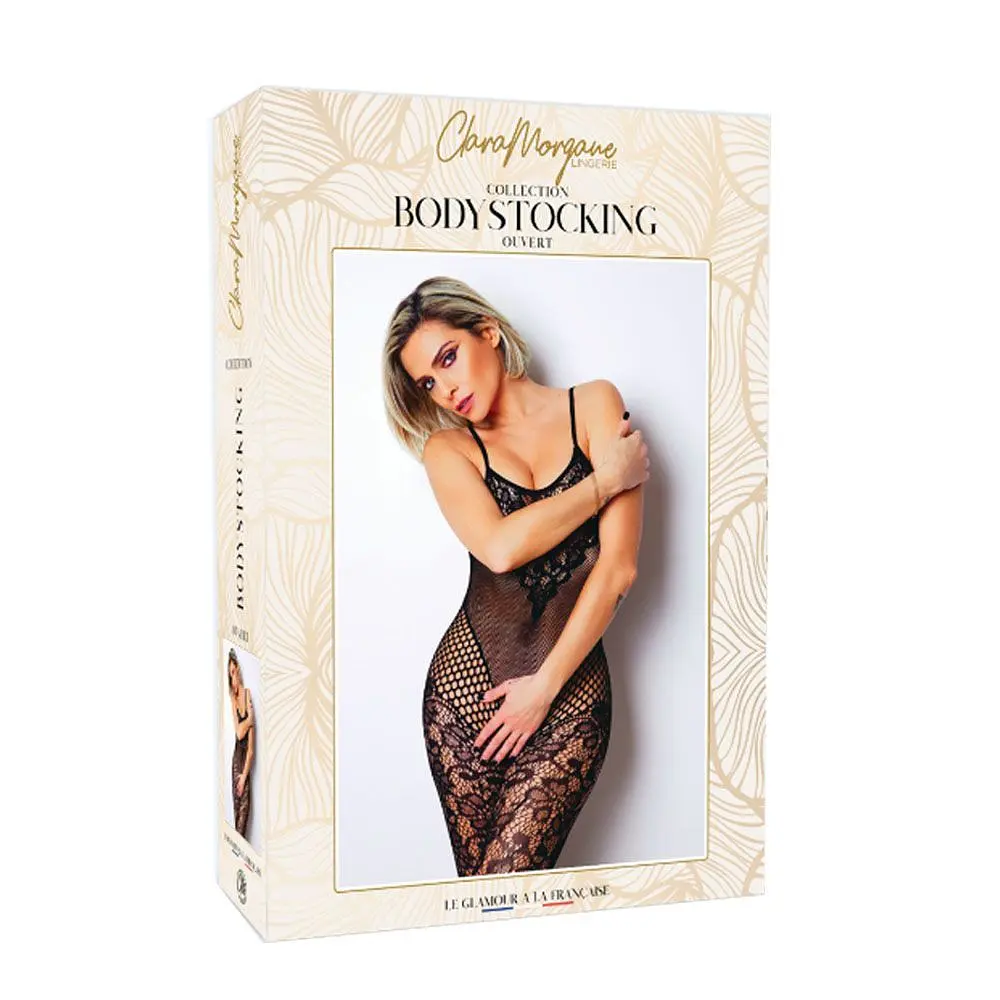 Бодистокінг Clara Morgane Pro CM-92747, One Size (чорний) - фото 2