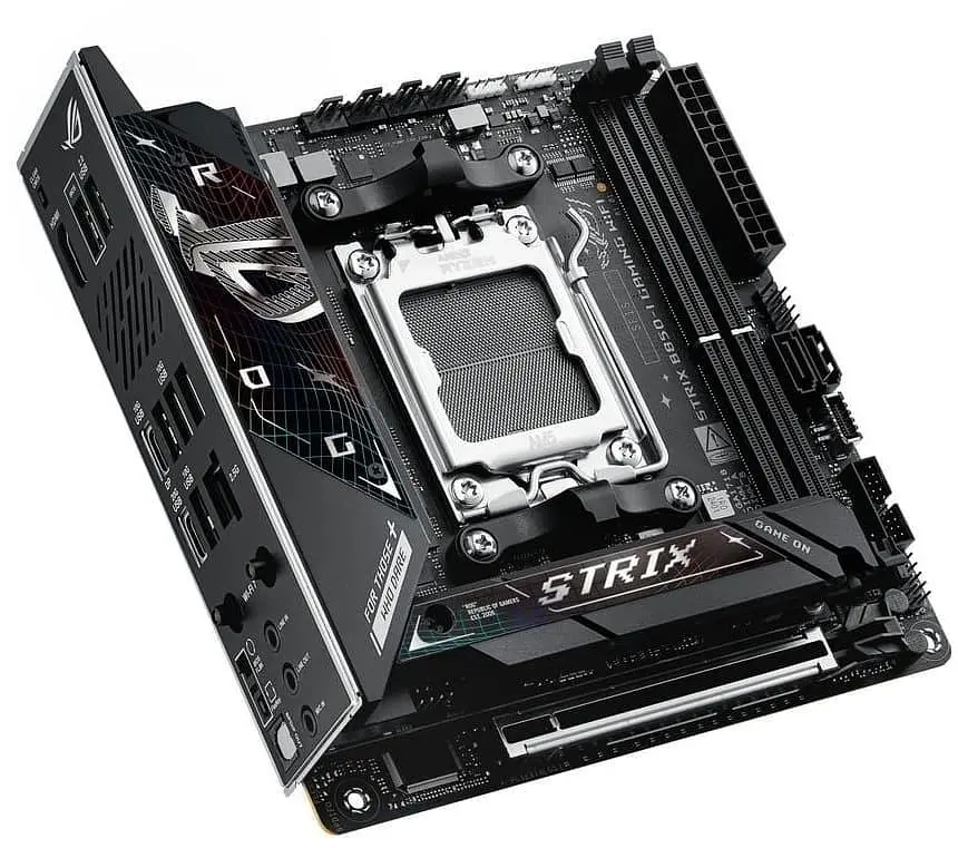 Материнська плата ASUS ROG STRIX B850-I GAMING WIFI (ROG STRIX B850-I GAMING WIFI) (Socket AM5, AMD B850, Mini-ITX) - фото 6
