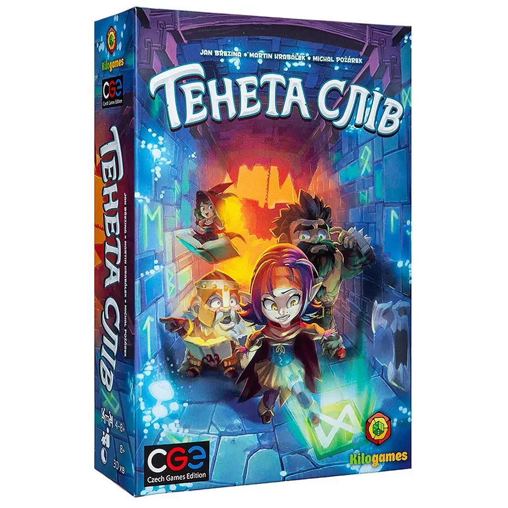 Настільна гра Kilogames Тенета слів (Trapwords) (укр.) (KG-2300)