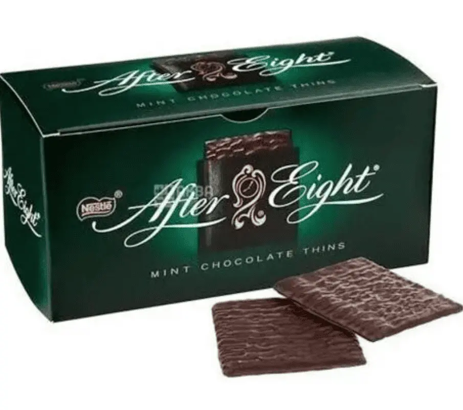 Шоколадні цукерки Nestle After Eight Mint Chocolate Thins 200г - фото 3