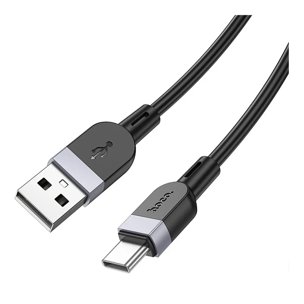 Кабель синхронізації Hoco X109 Silicone USB to Type-C 3A 3m Black (35933_3605842) - фото 6