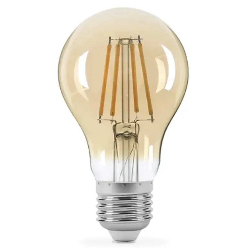 Лампочка TITANUM Filament A60 7W E27 2200K бронза (TLFA6007272A)