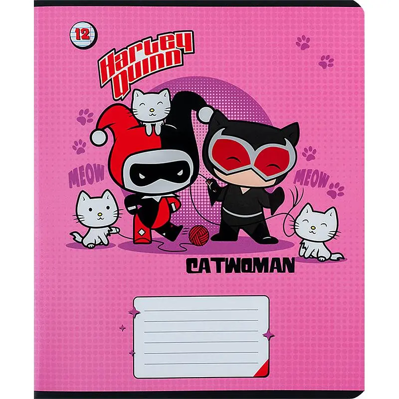 Набор тетрадей Kite DC Comics А5 в линейку 12 листов 25 шт. (DC24-234) - фото 5