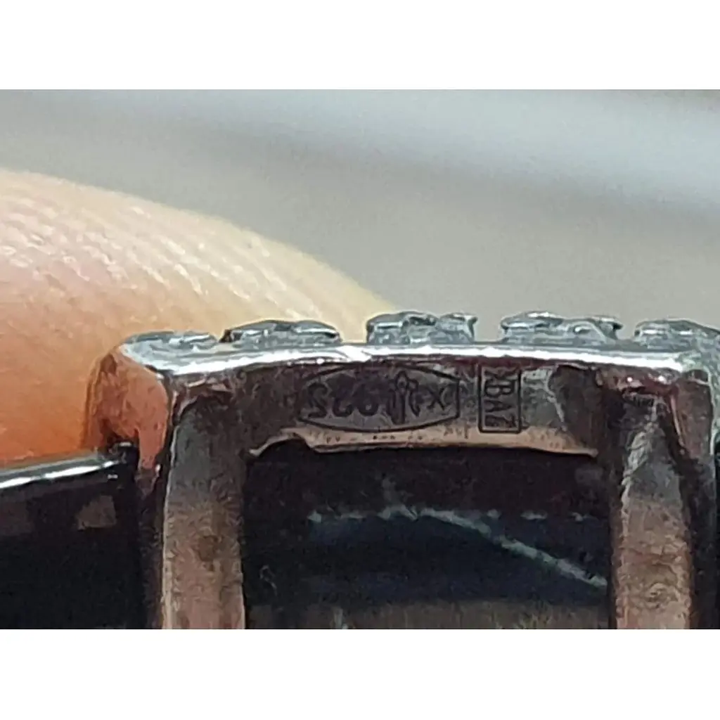 Срібне кільце Aurora з керамікою і фіанітами. С1120Ч 19 - фото 5