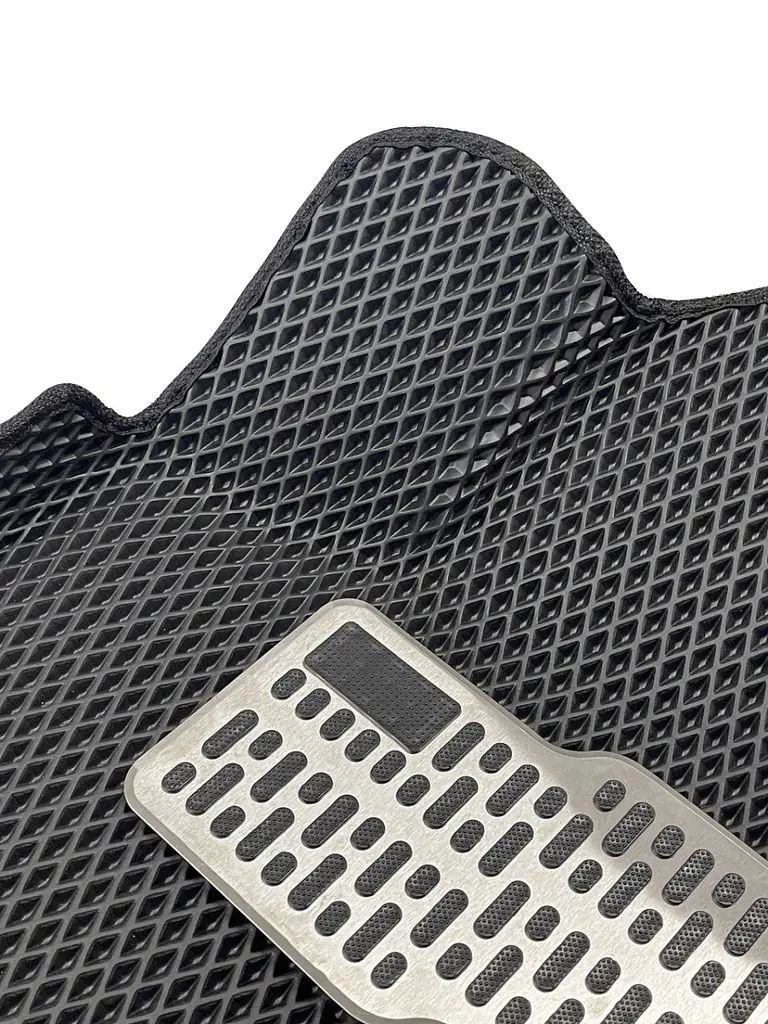 5D EVA Килимки в салон для Hyundai Tucson (NX4) 2021- ДВС (Металевий підп'ятник) Червоні 5 шт - фото 2